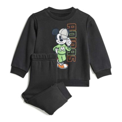 adidas x Disney Mickey Mouse Jogger Set Βρεφικό Σετ Φόρμας Μαύρο