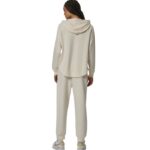 Body Action Modal Joggers Salt Ecru Γυναικείο Παντελόνι Εκρού