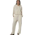 Body Action Wide-Leg Cargo Women's Trousers Salt Ecru Γυναικείο Παντελόνι Εκρού