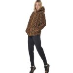 Body Action Γυναικείο Παντελόνι Φόρμας Fleece Μαύρο
