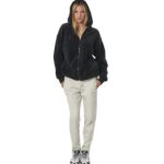 Body Action Γυναικείο Παντελόνι Φόρμας Fleece Γκρι