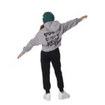Body Action Girl’s Fleece Trousers Black Παιδικό Παντελόνι Mαύρο
