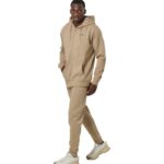 Body Action Athletic Sweatpants Teak Beige Ανδρικό Παντελόνι Μπεζ