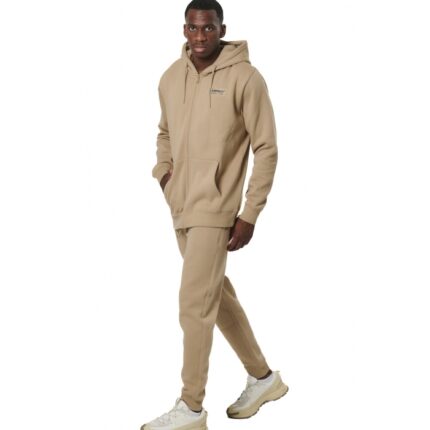 Body Action Athletic Sweatpants Teak Beige Ανδρικό Παντελόνι Μπεζ