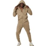 Body Action Athletic Sweatpants Teak Beige Ανδρικό Παντελόνι Μπεζ