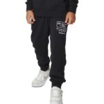 Body Action Jogging Trousers Black Παιδικό Παντελόνι Μαύρο