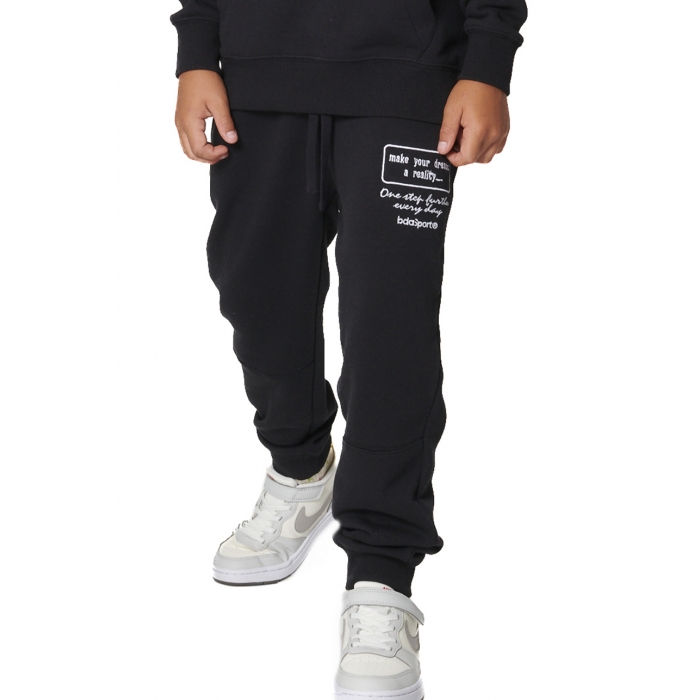 Body Action Jogging Trousers Black Παιδικό Παντελόνι Μαύρο