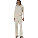Body Action Modal Crop Sweatshirt Salt Ecru Γυναικείο Φούτερ Εκρού