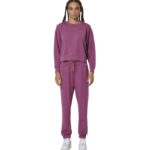 Body Action Modal Crop Sweatshirt Crushed Berry Γυναικείο Φούτερ Ματζέντα