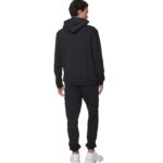 Body Action Half-Zip Hooded Sweatshirt Moonbeam Grey Ανδρική Φούτερ Μπλούζα με Κουκούλα Μαύρη