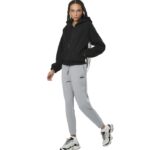 Body Action Full-Zip Sherpa Fleece Hoodie Black Γυναικεία Ζακέτα Προβατάκι Μαύρη