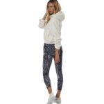 Body Action Full-Zip Sherpa Fleece Hoodie Arctic Wolf Ecru Γυναικεία Ζακέτα Προβατάκι Εκρού