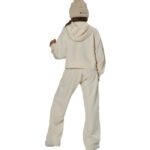 Body Action Modal Full-Zip Hoodie Salt Ecru Παιδική Ζακέτα Εκρού