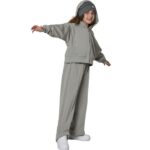 Body Action Modal Full-Zip Hoodie Fog Green Παιδική Ζακέτα Λαδί