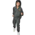 Body Action Hooded Jacket Balsam Green Παιδική Ζακέτα με Κουκούλα Λαδί