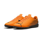 Puma Attacanto II TT Ανδρικά Παπούτσια Ποδοσφαίρου με Σχάρα Πορτοκαλί