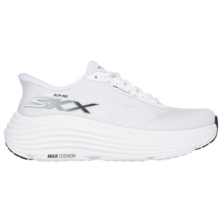 Skechers Max Cushioning Endeavour - Hallandale Γυναικεία Αθλητικά Παπούτσια Λευκά