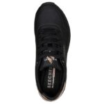Skechers Uno - Golder Air Γυναικεία Sneakers Μαύρα