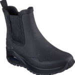 Skechers Uno Rugged – Dancing N The Rain Γυναικεία Μποτάκια Μαύρα