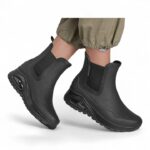 Skechers Uno Rugged – Dancing N The Rain Γυναικεία Μποτάκια Μαύρα