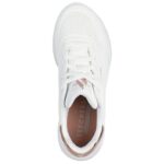 Skechers Uno Lite - Shimmer Along Γυναικεία Sneakers Λευκά