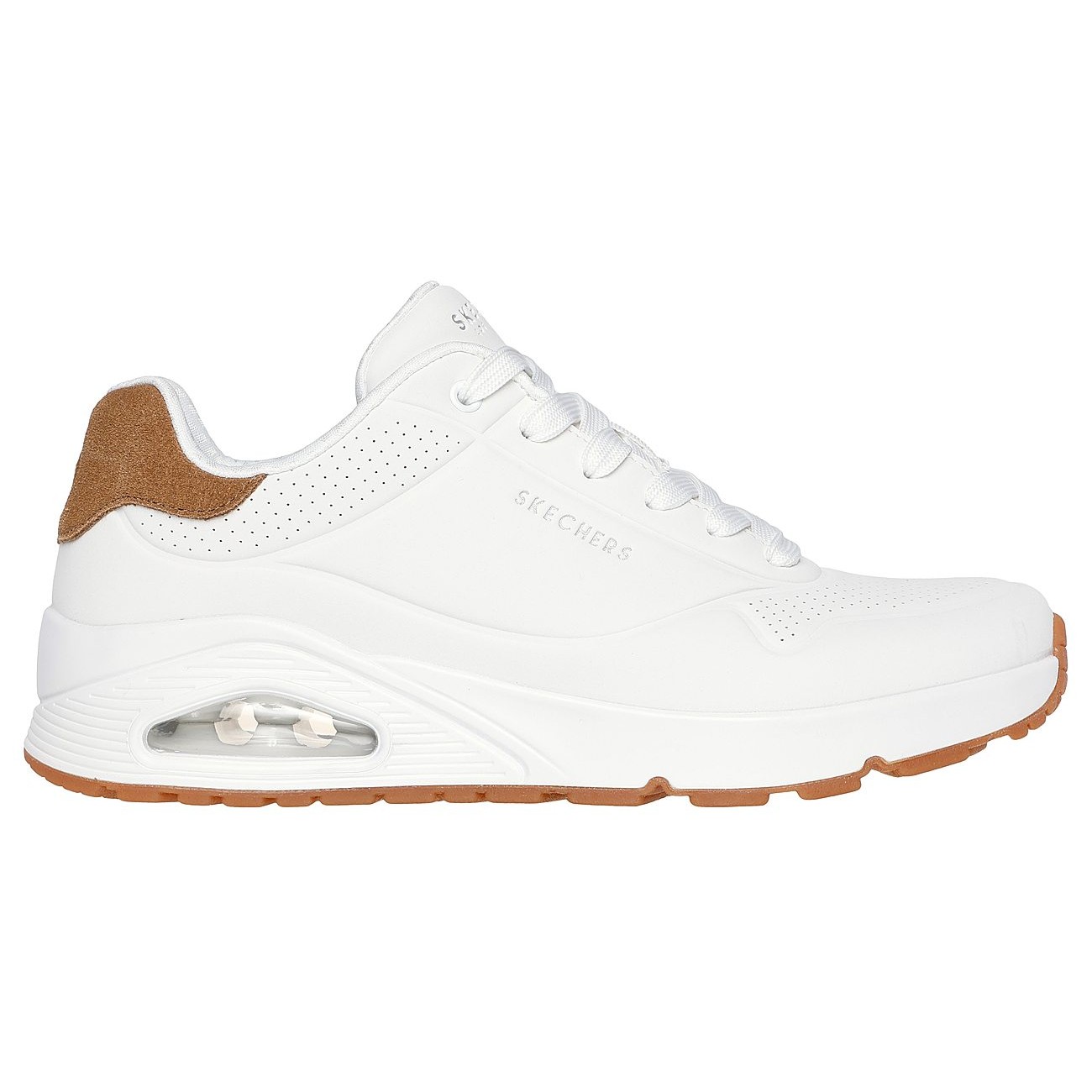 Skechers Uno Suited On Air Ανδρικά Sneakers Λευκά