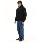 Emerson Flight Jacket With Removable Hood Ανδρικό Μπουφάν Με Αποσπώμενη Κουκούλα Μαύρο