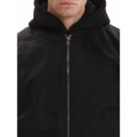 Emerson Flight Jacket With Removable Hood Ανδρικό Μπουφάν Με Αποσπώμενη Κουκούλα Μαύρο