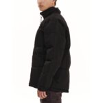 Emerson Puffer Jacket w/ Roll-in Hood Ανδρικό Μπουφάν Με Κρυφή Κουκούλα Μαύρο