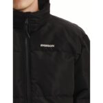 Emerson Puffer Jacket w/ Roll-in Hood Ανδρικό Μπουφάν Με Κρυφή Κουκούλα Μαύρο