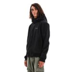 Emerson Bonded Bomber Jacket w/ Det/ble Hood Ανδρικό Μπουφάν Με Αποσπώμενη Κουκούλα Μαύρο