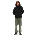 Emerson Bonded Bomber Jacket w/ Det/ble Hood Ανδρικό Μπουφάν Με Αποσπώμενη Κουκούλα Μαύρο