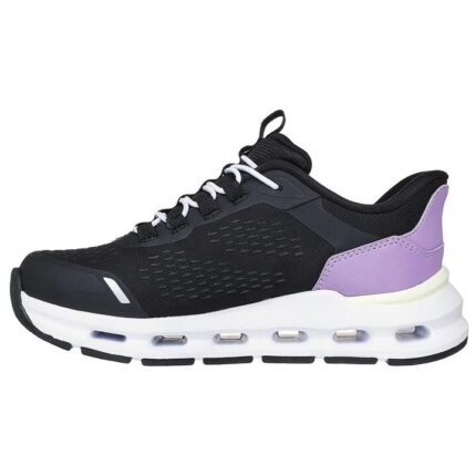 Skechers Slip-ins: Glide-Step - Vista Lane Παιδικά Sneakers Μαύρα / Μωβ