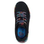 Skechers x JGoldcrown: Uno Lite - Subtle Love Παιδικά Sneakers Μαύρα / Πολύχρωμα