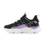 Fila Memory Spinel 3 Lace Παιδικά Sneakers με Κορδόνια Μαύρα / Μωβ