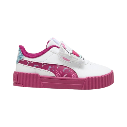 Puma x Hello Kitty and Friends Carina 3.0 2 V Inf Βρεφικά Sneakers Λευκό / Φουξ