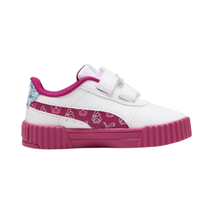 Puma x Hello Kitty and Friends Carina 3.0 2 V Inf Βρεφικά Sneakers Λευκό / Φουξ