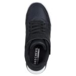 Skechers Uno Lite 2.0 - Pillar Duo Παιδικά Sneakers Μαύρα