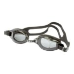 Amila Swim Goggles Kids Παιδικά Γυαλιά Πισίνας Σιλικόνης Μαύρα με Φιμέ Φακούς