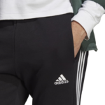 adidas Essentials French Terry Tapered Elastic Cuff 3-Stripes Pants