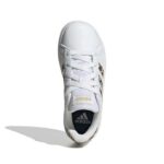 adidas Grand Court 2.0 Shoes Kids Παιδικά Sneakers Λευκά / Λεοπάρ