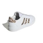 adidas Grand Court 2.0 Shoes Kids Παιδικά Sneakers Λευκά / Λεοπάρ