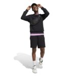 adidas ALL SZN French Terry Crew Sweatshirt Ανδρική Φούτερ Μπλούζα Μαύρη