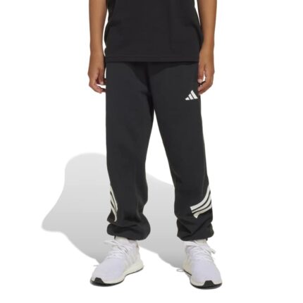 adidas Future Icons 3 Stripes Wide Pant Παιδικό Παντελόνι Μαύρο
