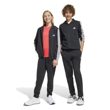 adidas Essentials Track Suit Kids Παιδικό Σετ Με Ζακέτα Μαύρο