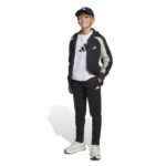 adidas Seasonal Essentials Colorblock Fleece Track Suit Kids Παιδικό Σετ Μαύρο