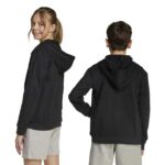 adidas Seasonals Essentials Collegiate Typography Full Zip Hoody Παιδική Ζακέτα Μαύρη