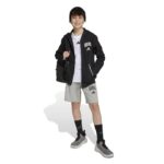adidas Seasonals Essentials Collegiate Typography Full Zip Hoody Παιδική Ζακέτα Μαύρη