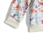 adidas Seasonal Essentials Adiraptor French Terry Βρεφικό Σετ Φόρμας Μπλε / Λευκό