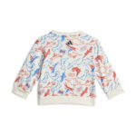 adidas Seasonal Essentials Adiraptor French Terry Βρεφικό Σετ Φόρμας Μπλε / Λευκό